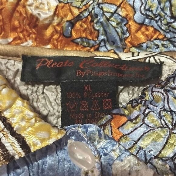 2-Piece Pleats Collection by Pings Imports Size XL Women's Jacket and Tank Top - Picture 11 of 13